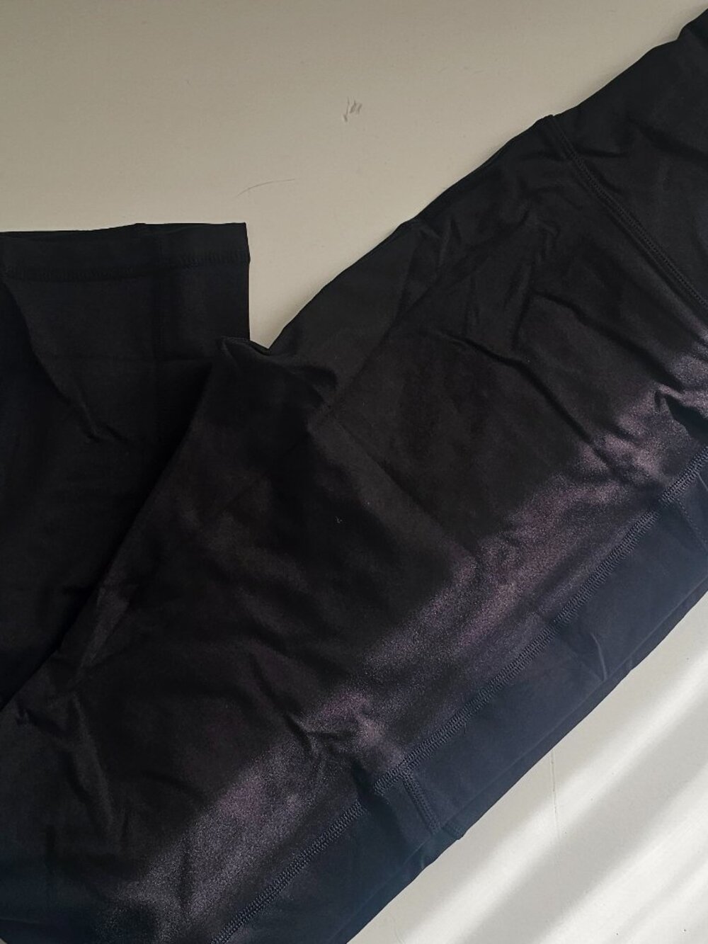 Shapermint High Waisted Active Leggings Black Size XL NWT